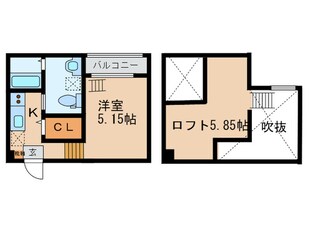 ガンマ大野木の物件間取画像